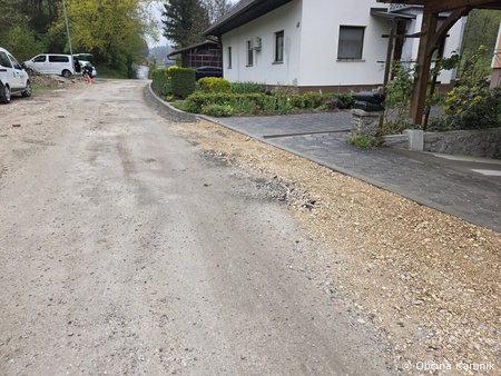 Javna prometna in komunalna infrastruktura v delu naselja Oševek (4)